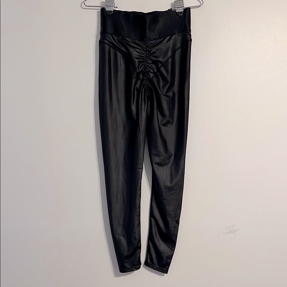 CXIX SNATCHED LEGGINGS Black Minimalist Leggings Pole Dance Full Length - Picture 5 of 12